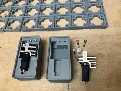 Elegoo Centauri Carbon Gridfinity Hotend holder   