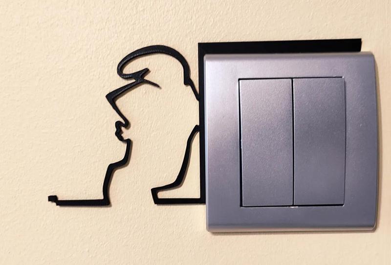 Funny Light Switch Gadget – La Linea Balum 53   