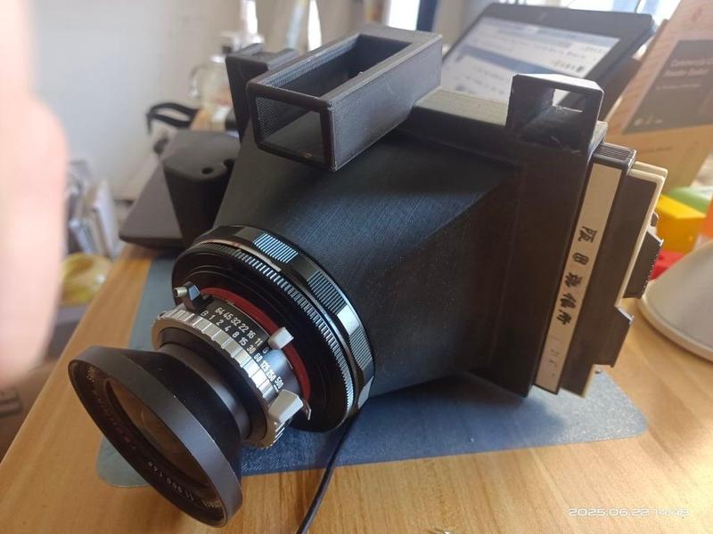 One-Piece 4×5 Large Format Snap-Shot Camera