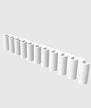 Cable Cradle for Floating Shelf   