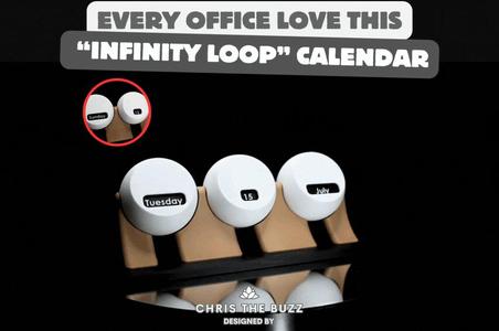 Every Office Love This "Infinity" Loop Calendar 