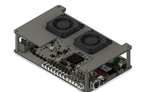 BTT octopus cooling plate