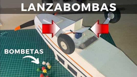 Lanzabombas para Avión Radio Control