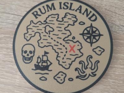 Pirate Coaster / Rum Coaster