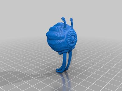Gas Spore Mushroom Folk Monster for Tabletop Games Like DnD