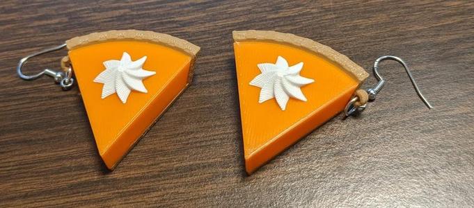 Pumpkin Pie Earrings
