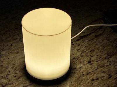 Circular Lamp - Bambu Puck Lamp