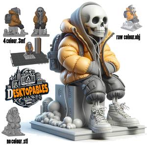 Urban Skeleton boy - 4 colors