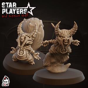 x2 Killer squirrel #01 - Star Player - Stunty - UGNI - Fantasy Football