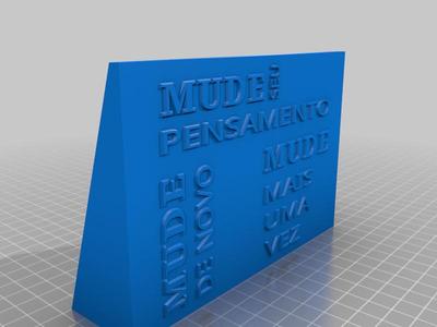 Placa Mude