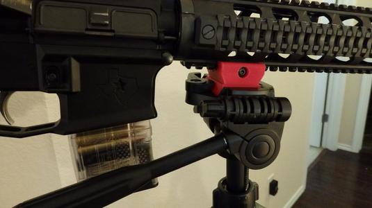 QD Plate Tripod Picatinny Mount