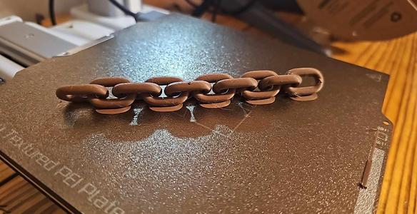 Ten link rounded chain