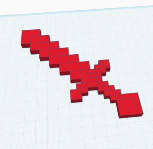 Minecraft Sword   