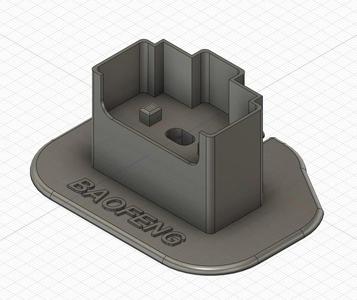 Baofeng T1 mini Cradle with power