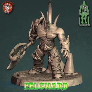 Steady Felguard - 32mm scale pre-supported miniature