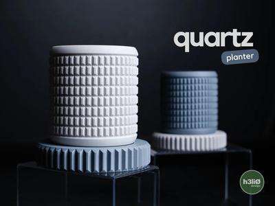 quartz · planter   
