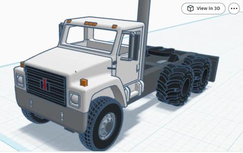 1/64 scale International Harvester Loadstar   