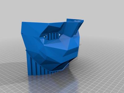 Front Man Mask - Split Upper / Lower (Squid Game)