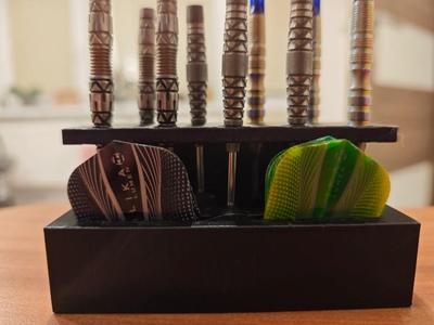 Darts and Flight stand   