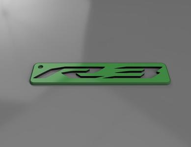 Yamaha R3 keychain