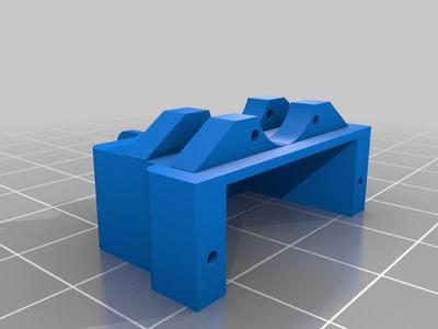 Axial SCX24 Emax Servo Front & Rear ADJ 4 Link Mounts High Roll Center 