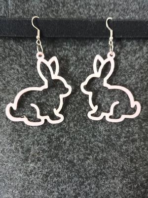 Cute easterbunny earrings   