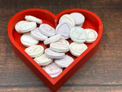 Love Hearts Sweets/Candy Bowl