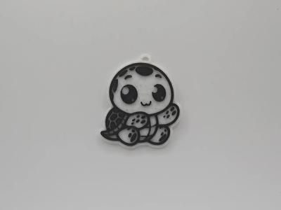 Cute Turtle Keychain   