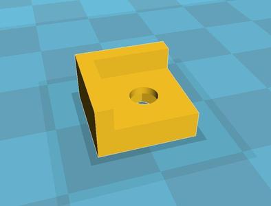 Easy Threed X1 Nut Holder