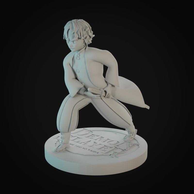 Zenitsu - Demon Slayer 3D print model