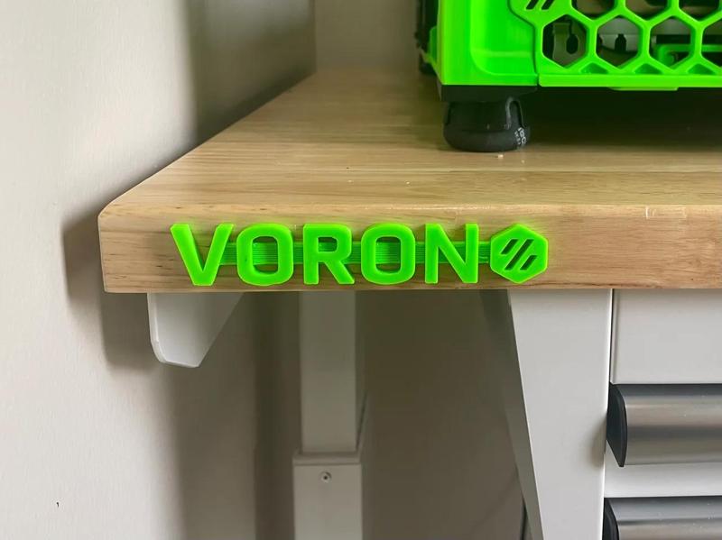 Husky Workbench Voron Logo Plate   