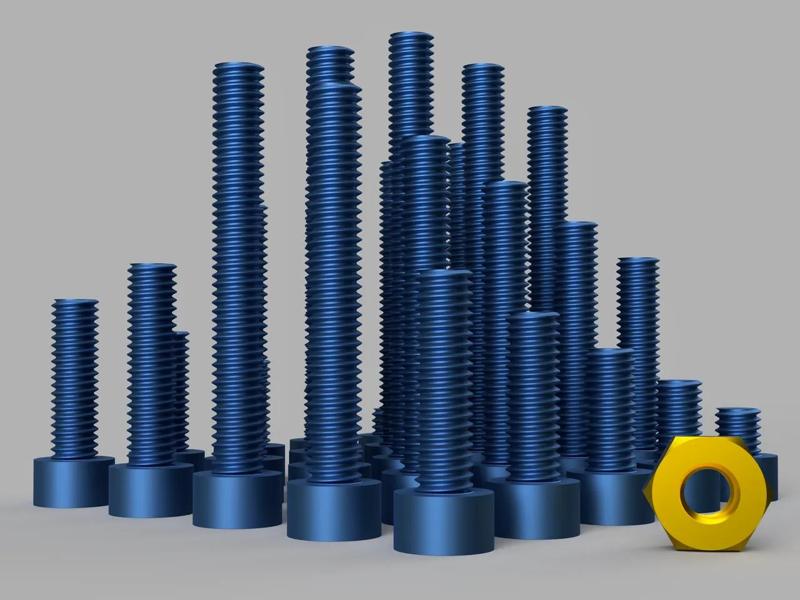 M3 Round Screws (Hex head) and nut  2mm-27mm   