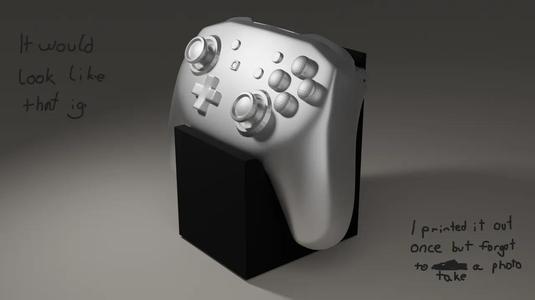Simple and Ugly Nintendo Switch Pro Controller Stand   
