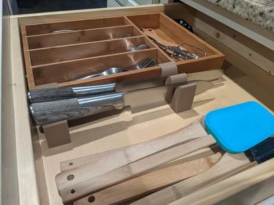 Ikea Knife Holder (on drawer)