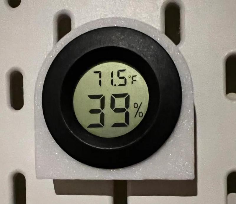 Skadis Thermometer Hygrometer Mount   