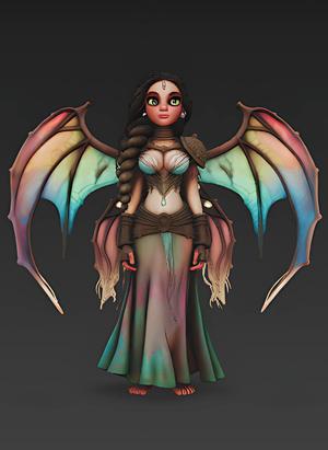 Zyra, the Ember Seraph