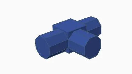 3 Way Internal PVC Pipe Connector   