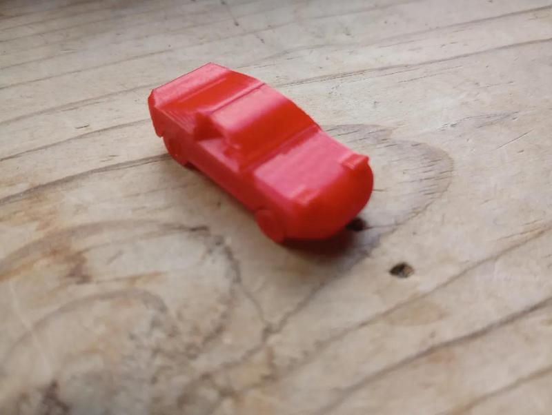 Mini Toy Car (print-in-place)   