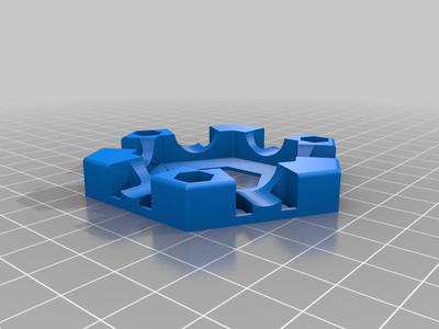 Marble track - basic tile (Gravitrax compatible) - easy print