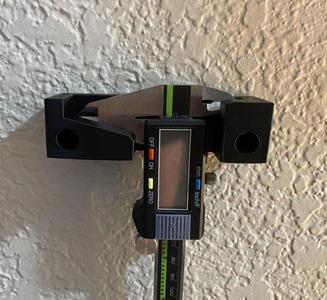 Calliper Wall Support 1cm Holes