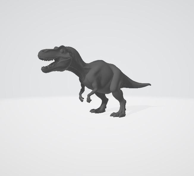 Free 3D Printable Dinosaur Toy Model (TANVILO)