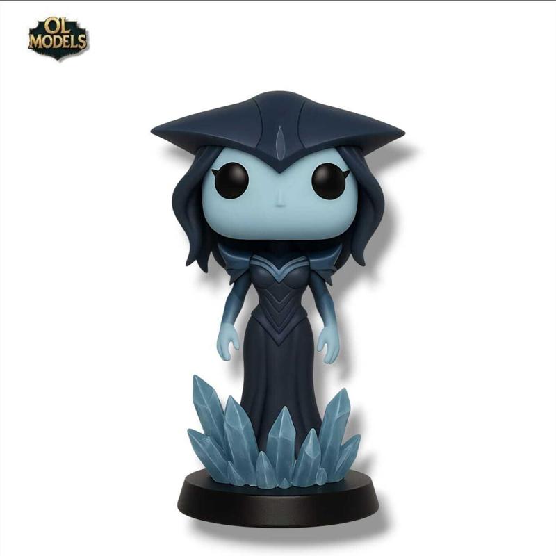 Lissandra Chibi Figure League of Legends 3D Model