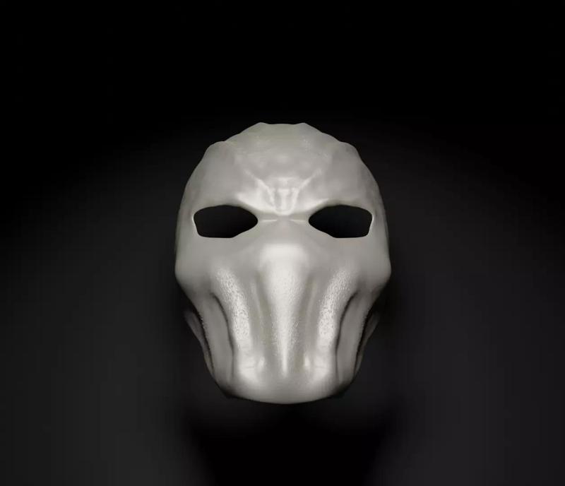 Slenderman Cosplay Costume Face Mask