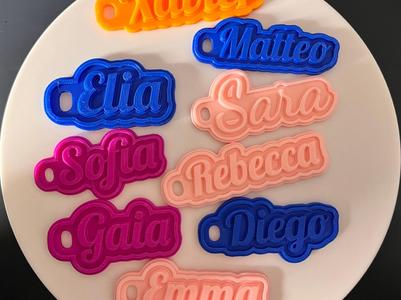 Josè Felipe 2-color AMS Keychain