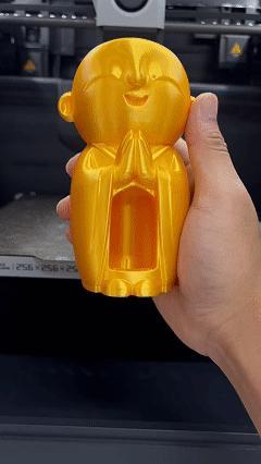Buddha's Blessing Fortune Slip Ornament