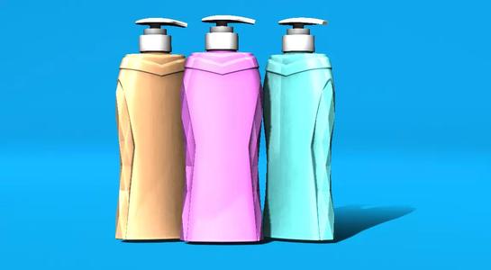 Samurai diamond shampoo bottle 550ml