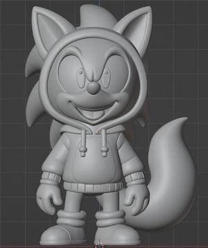Sonic Tails sweatshirt