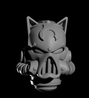 Evil Noisy Cat Helmets