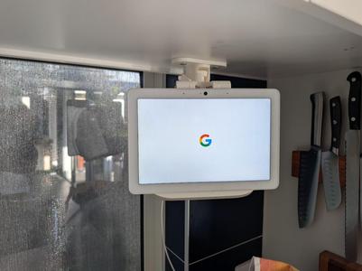 Google Nest Hub Max Under Cabinet Twist Mount