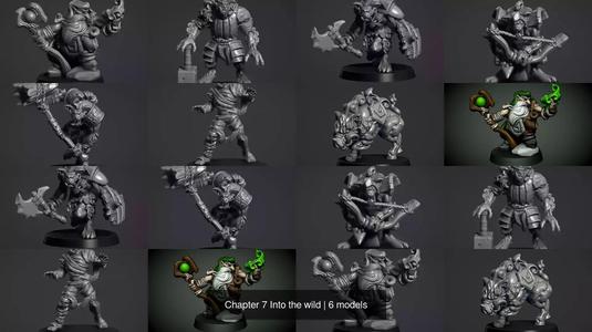 Chapter 7 Into the wild 3D Model Collection